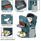 Travel Backpack, With Shoe Compartment, Casual Luggage Bag, Computer Backpack,
